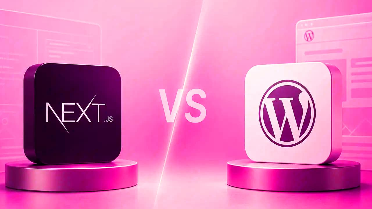 Next.js ou WordPress : quelle solution choisir pour votre projet web ?